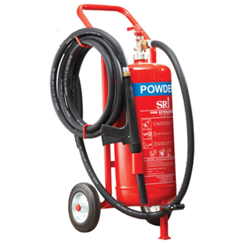 Bình chữa cháy xe đẩy bột ABC SRI 25kg